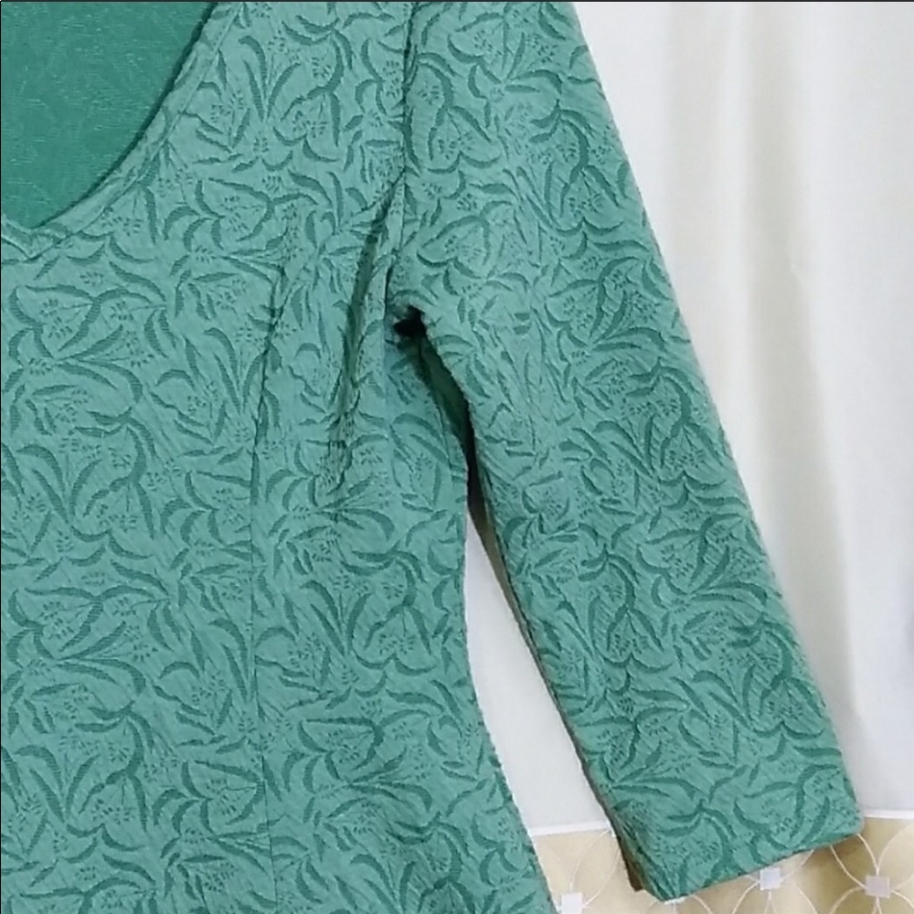 Dina Be Seafoam Green Dress - Picture 3 of 4